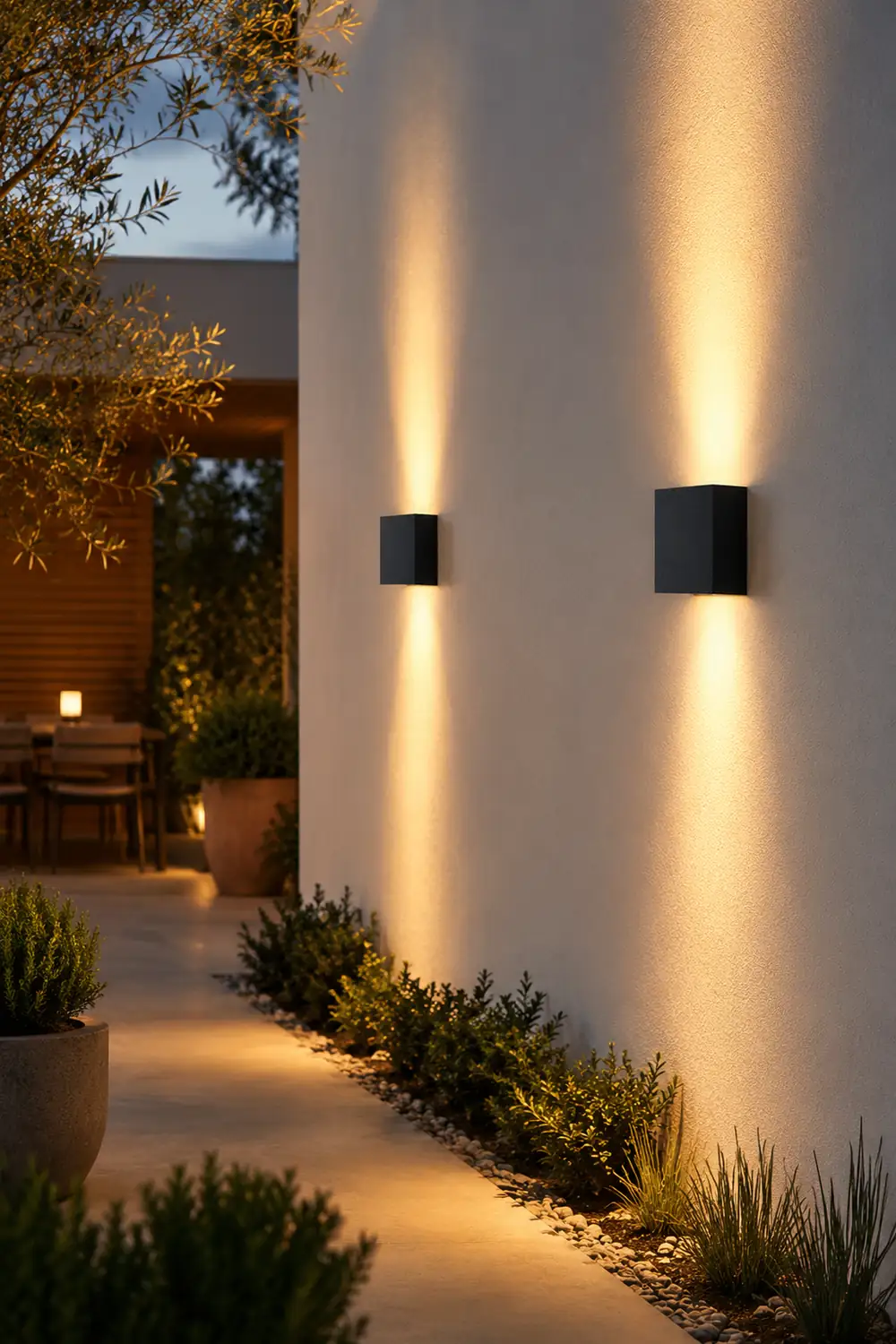 Rectangular Waterproof Up Down Lighting Led Modern Wall Washer Lights - Lumpaz