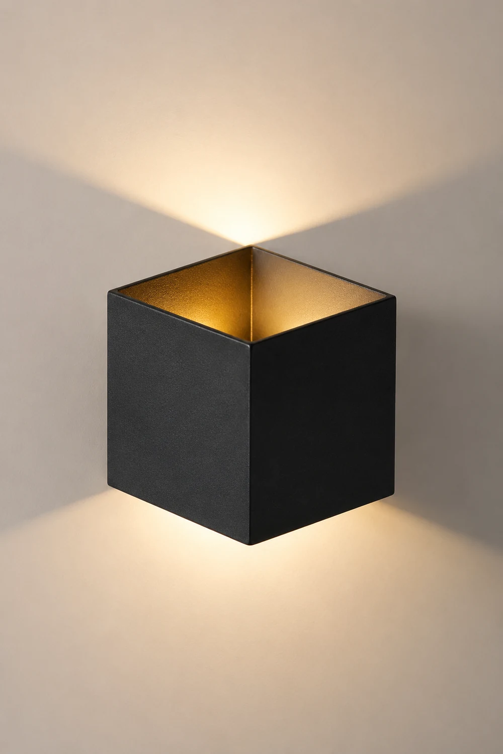 Square Waterproof up and down Lighting LED Modern Outdoor Wall Lights - Lumpaz