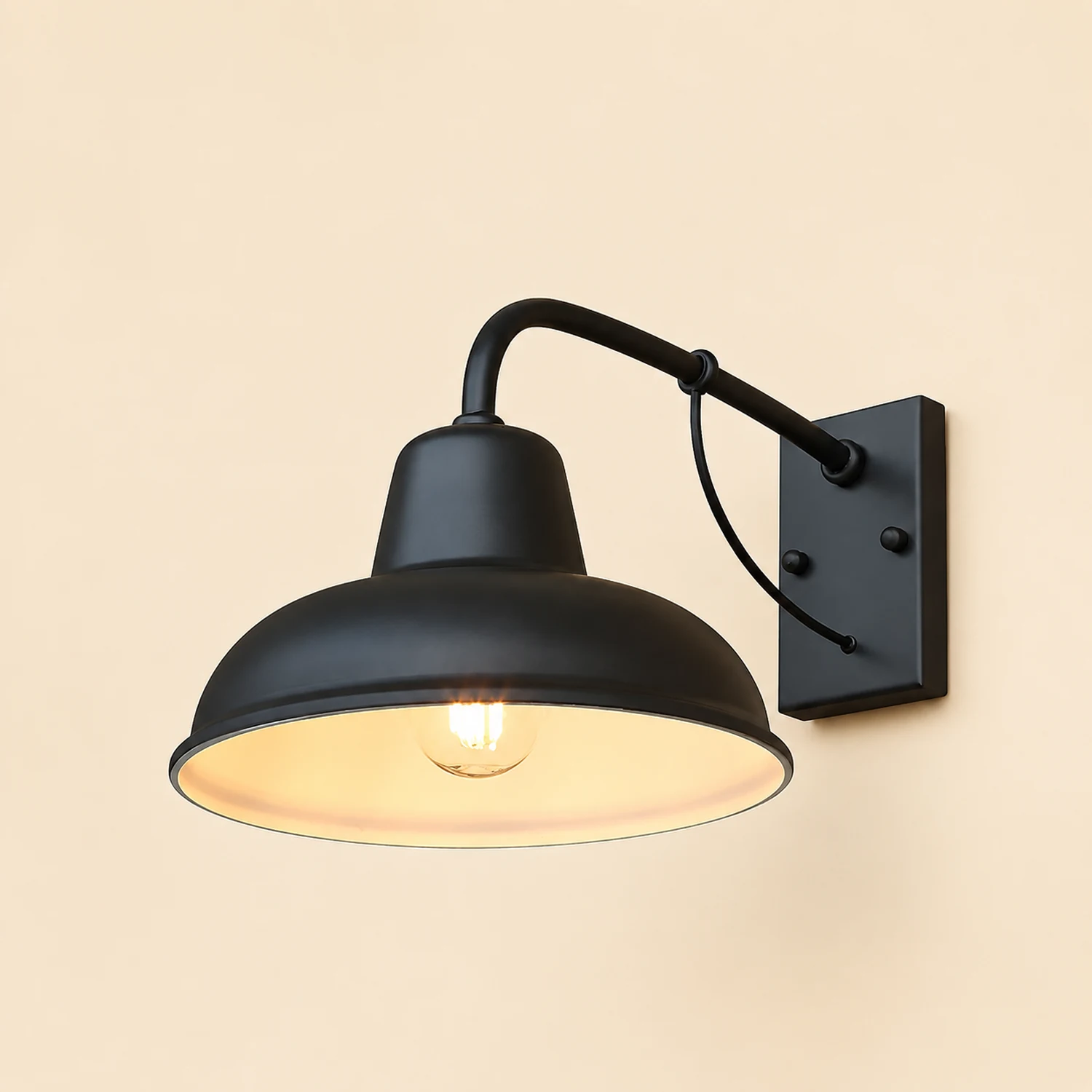 Vintage Trumpet Shaped LED Waterproof Retro Outdoor Wall Lights Wall Lamp - Lumpaz