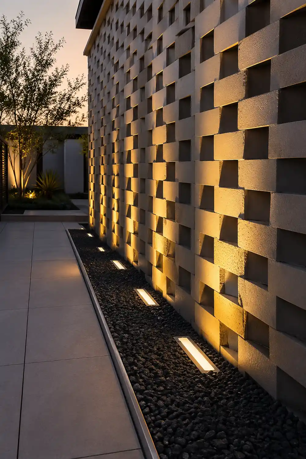 LED Strip Linear Waterproof DC24V Recessed Outdoor Wall Washer Lights - Lumpaz