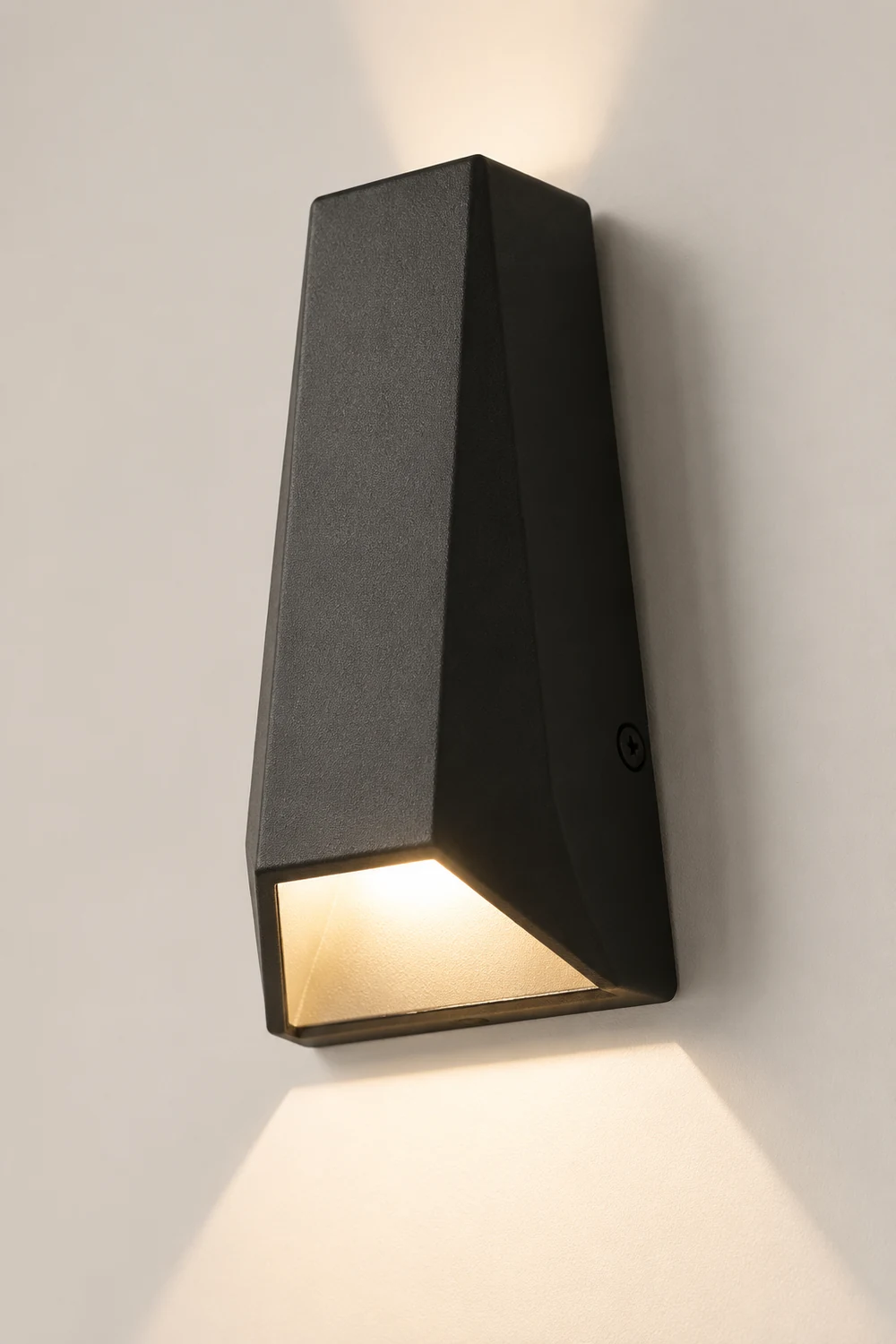 Up and Dwon Lighting LED Waterproof Black Creative Modern Porch Lights - Lumpaz