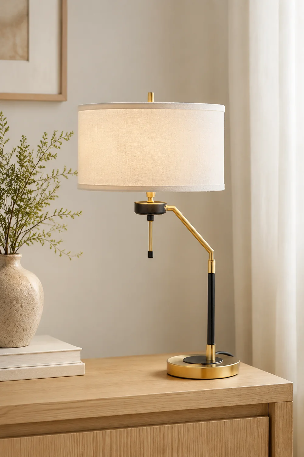 Drum Cloth Table Lamp - Lumpaz