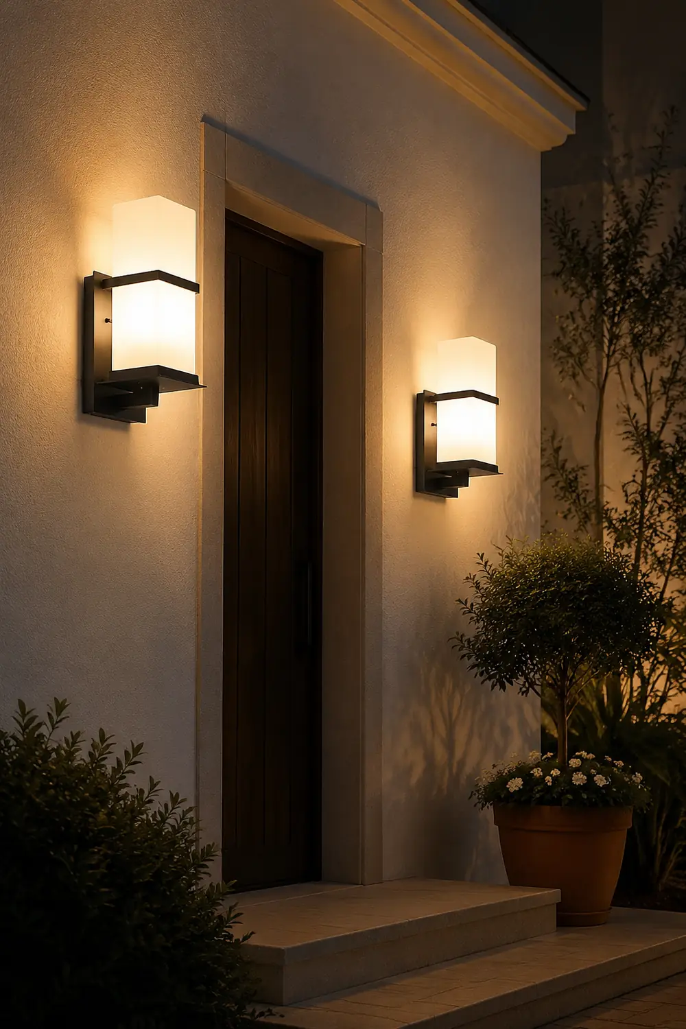 Modern Minimalist Waterproof Outdoor Wall Lights Wall Sconces Wall Lamp LED Sconce - Lumpaz