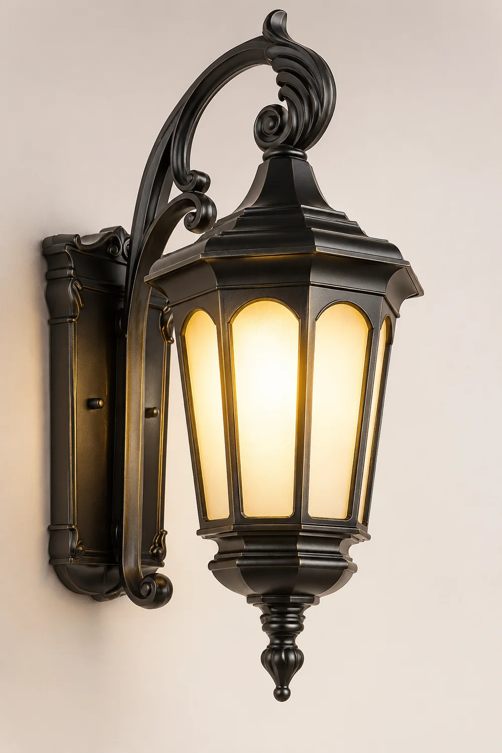 Retro Classic Waterproof Wall Lamp Decorative Lighting For Outdoor Balcony - Lumpaz