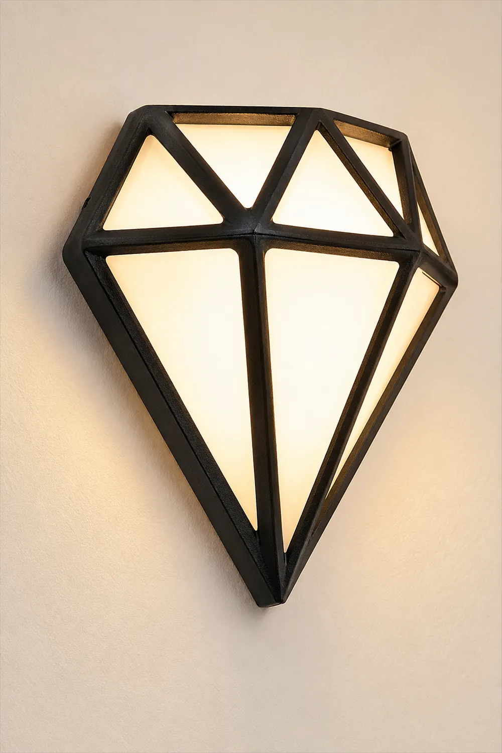 Rhombus Diamonds LED Waterproof Modern Porch Lights Outdoor Wall Lights - Lumpaz