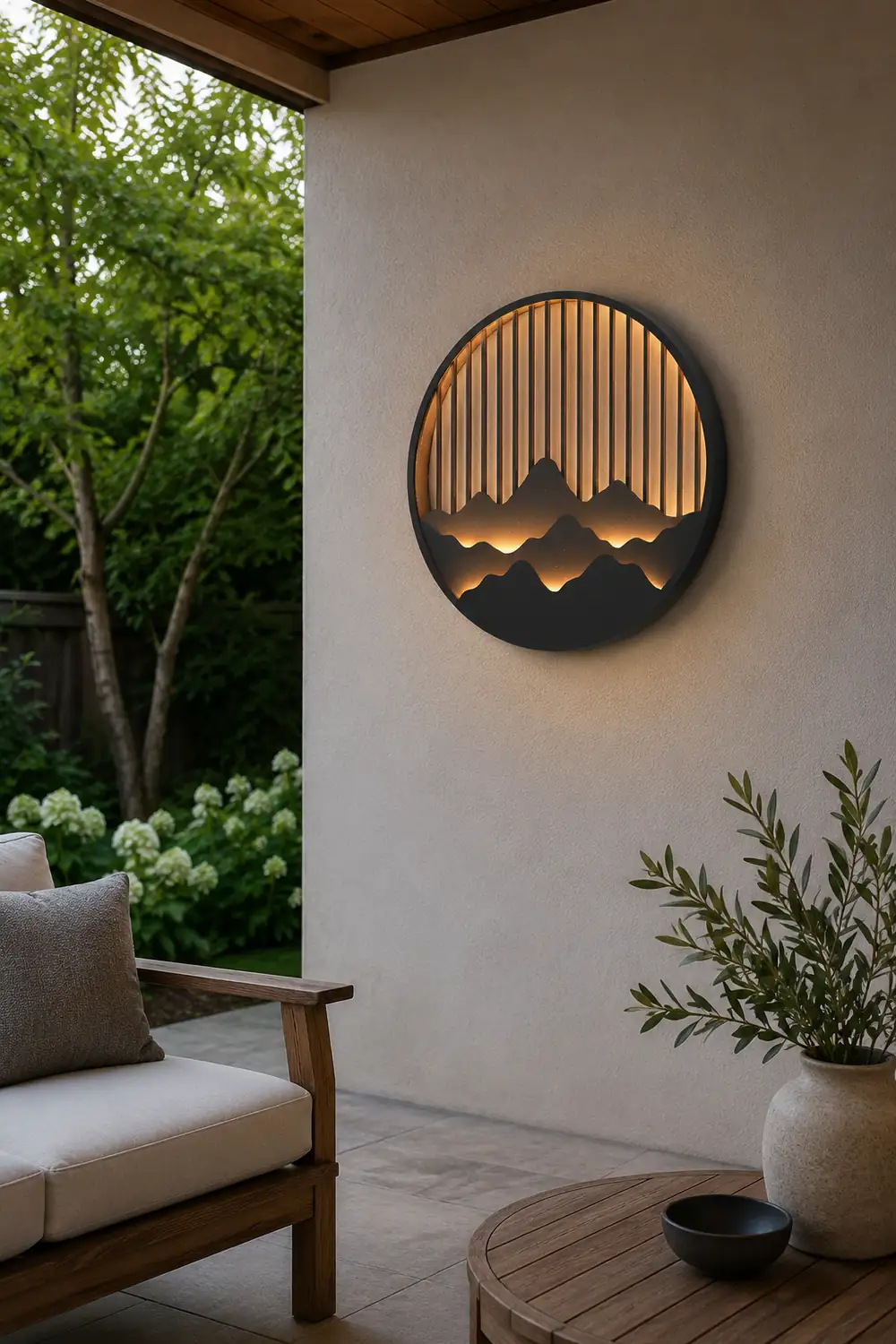 Creative Outdoor Waterproof LED Balcony Garden Light Landscape Wall Sconces - Lumpaz