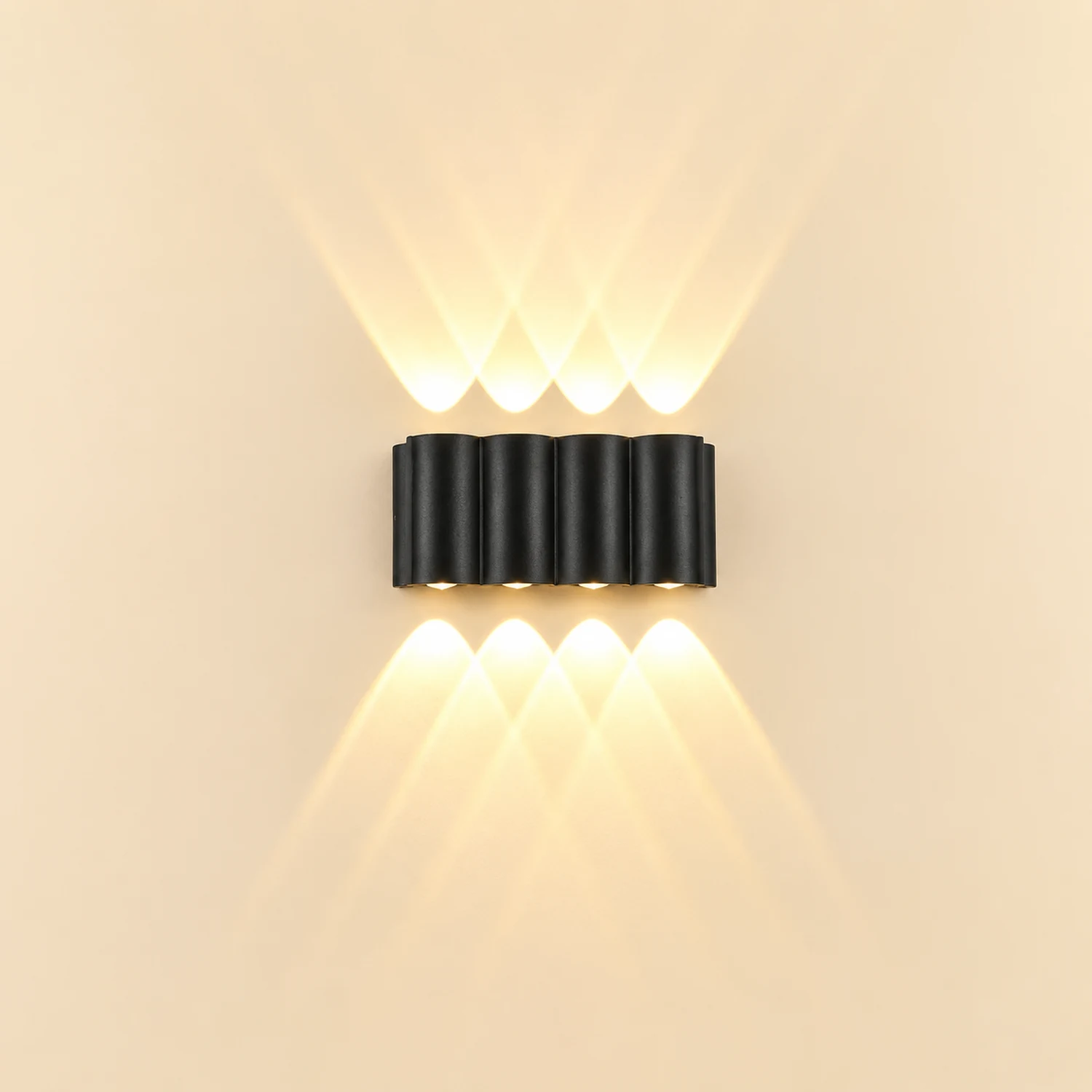 Creative Wave Up and Down Light LED Waterproof Modern Wall Washer Light - Lumpaz
