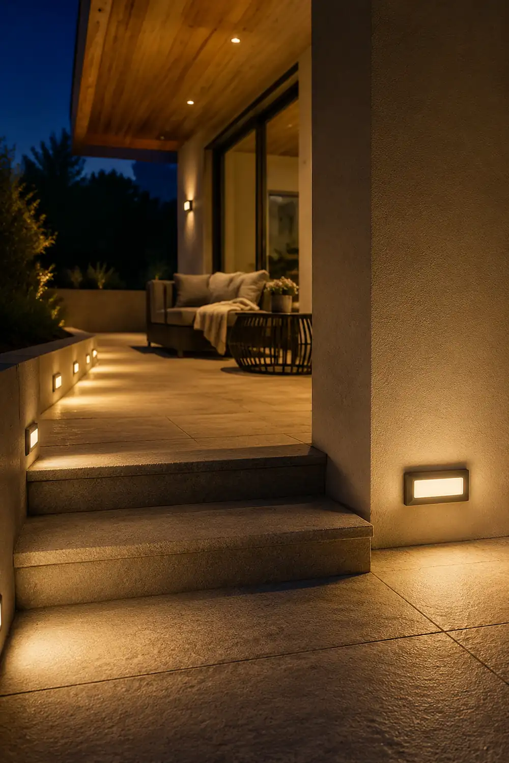 Outdoor Waterproof Step Lights Stair Lights for Villa Terrace Garden Corner - Lumpaz