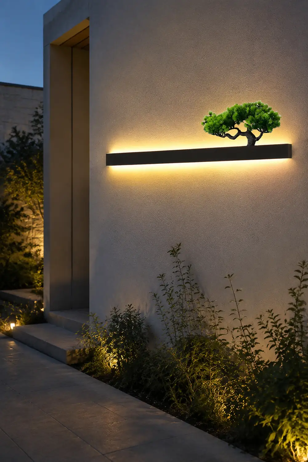 Waterproof Strip Landscape Decorative Modern Outdoor Wall Lights Sconces - Lumpaz