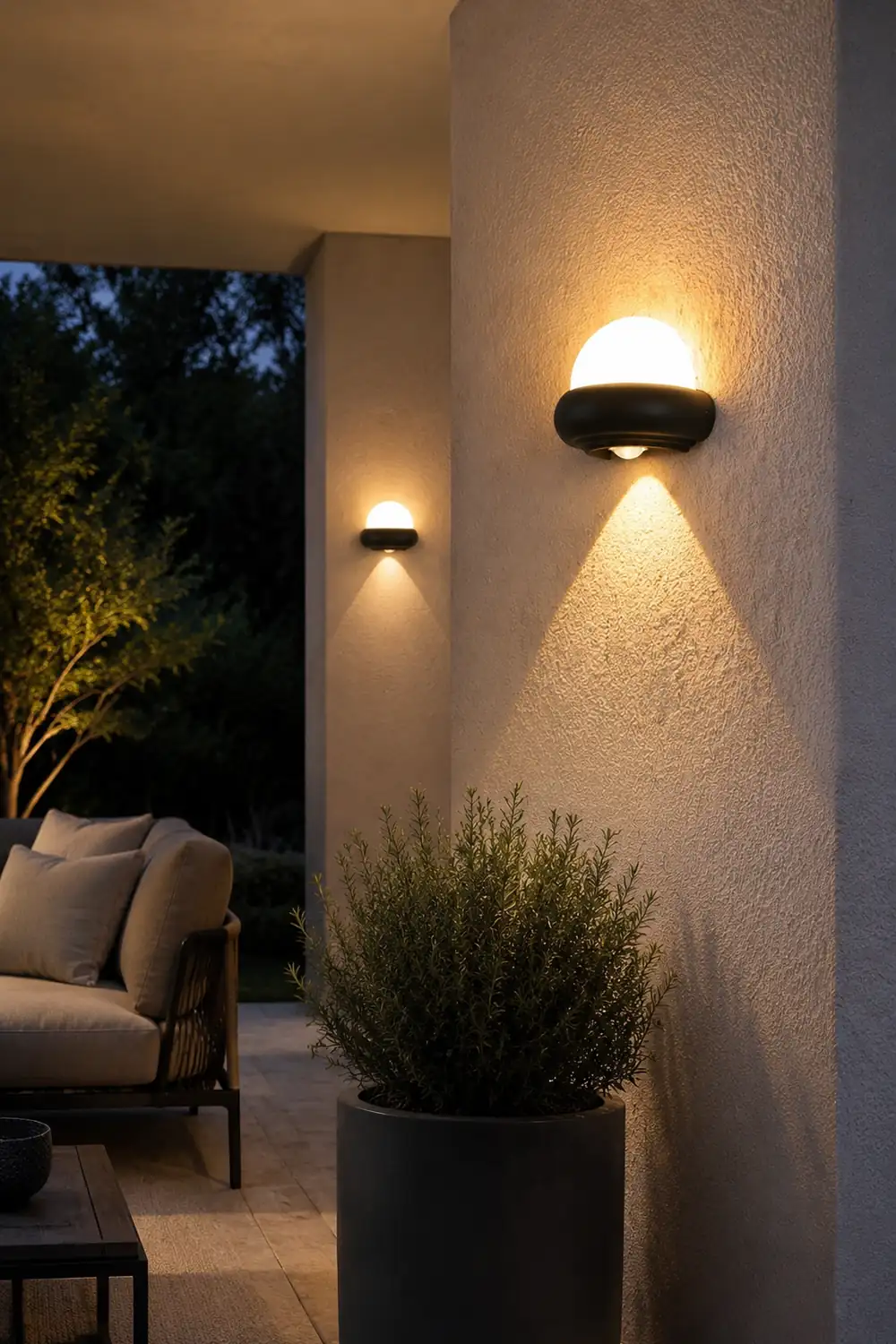 Up and Down Lights Waterproof Outdoor LED Wall Sconce Lighting Wall Lamp - Lumpaz