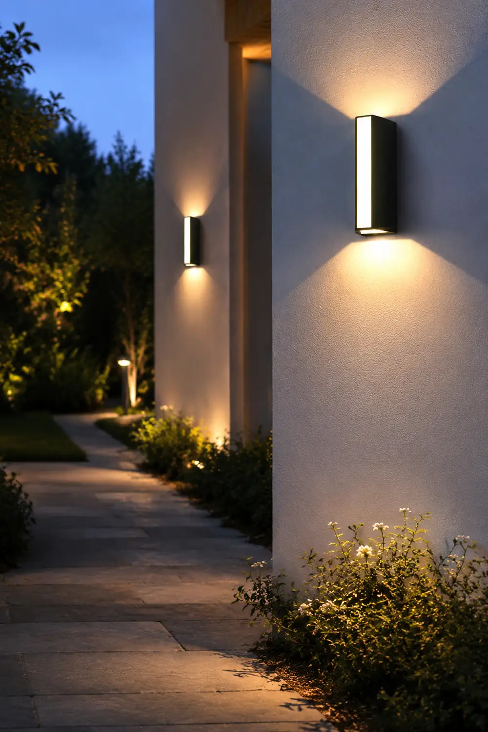 Outdoor Waterproof LED Exterior Wall Lights for Courtyard Garden Fence Decorative - Lumpaz