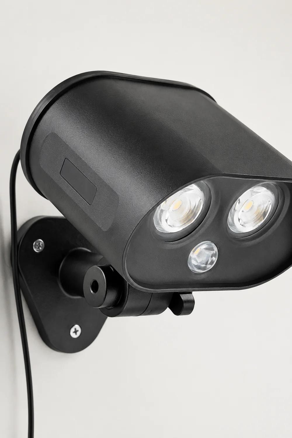 Solar Adjustable LED Outdoor Wall Lamp Wall Sconces Lighting Flood Light - Lumpaz