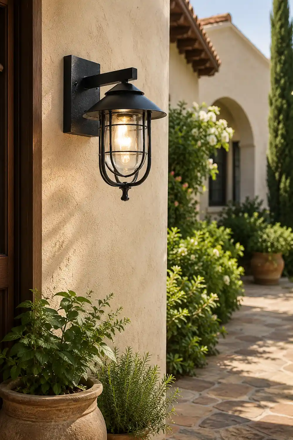 Vintage Industrial Style Outdoor Wall Lights Wall Lamp Wall Sconce Lighting - Lumpaz