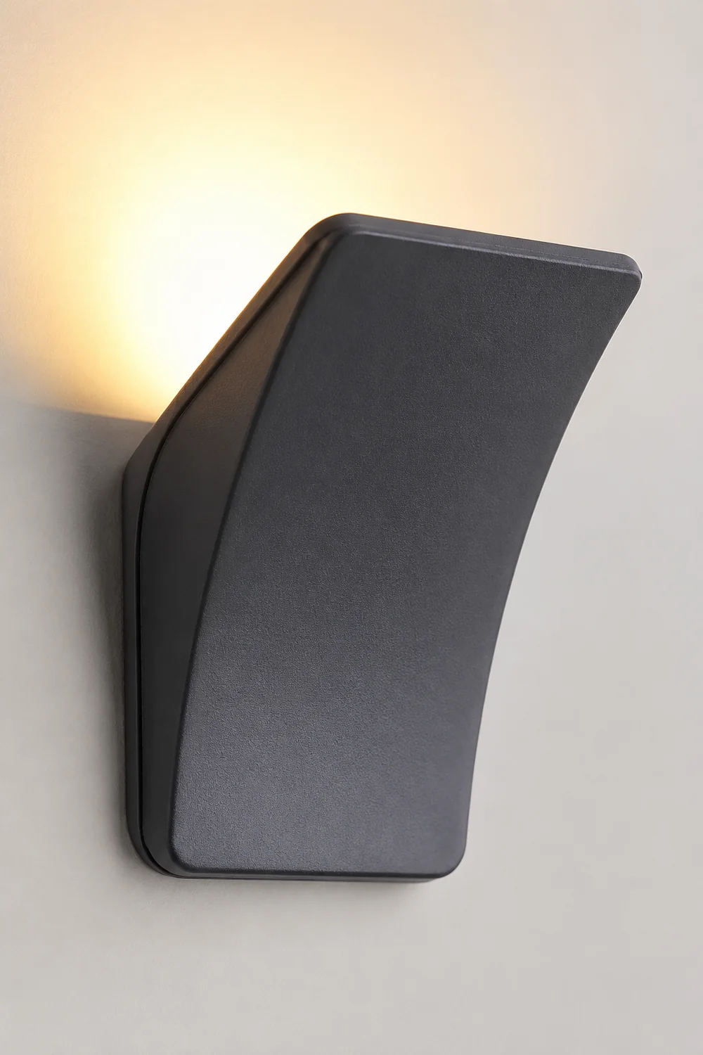 Unique LED 12W Black Modern Wall Sconces Wall Lamp Outdoor Wall Lights - Lumpaz
