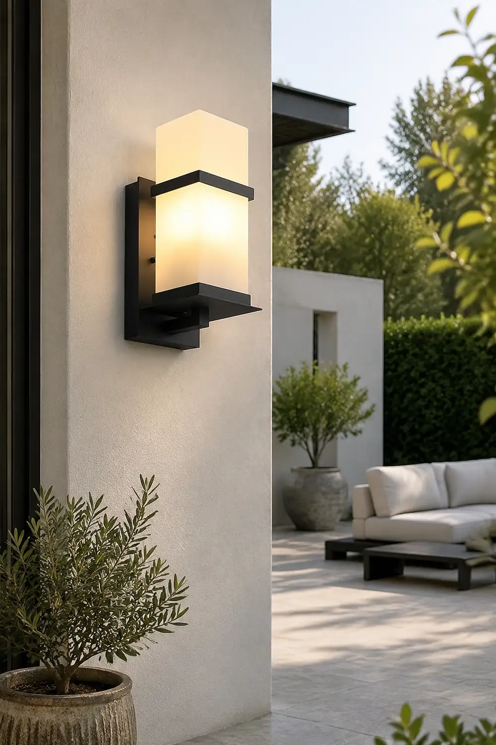 Modern Minimalist Waterproof Outdoor Wall Lights Wall Sconces Wall Lamp LED Sconce - Lumpaz