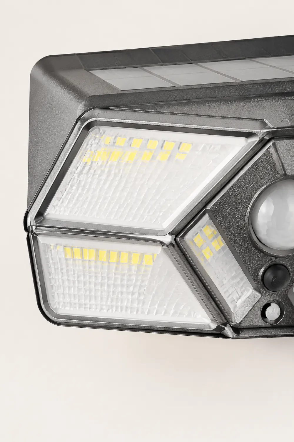 Solar Energy Wall Lamp Motion Sensor LED Outdoor Wall Sconces Lighting - Lumpaz