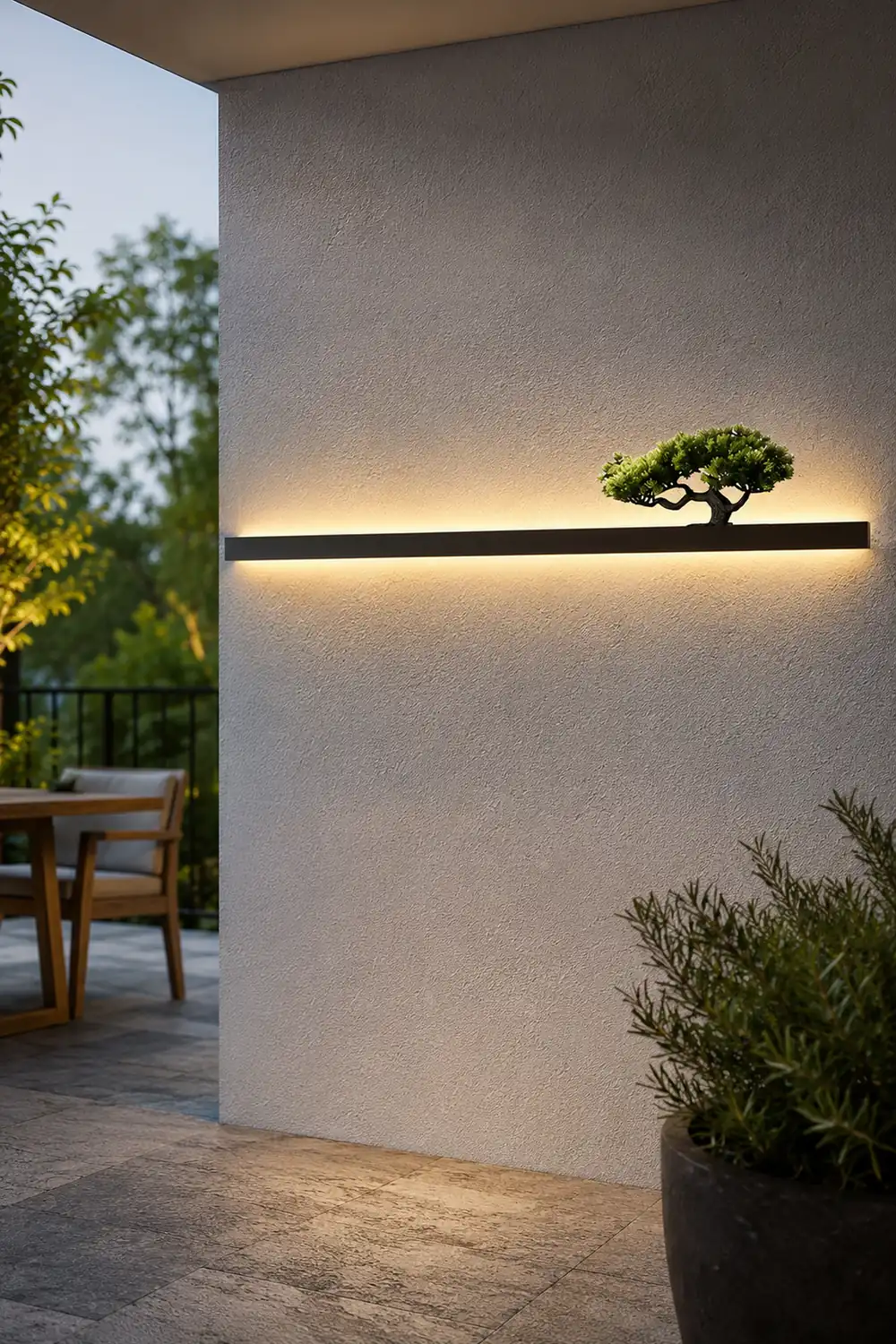 Waterproof Strip Landscape Decorative Modern Outdoor Wall Lights Sconces - Lumpaz