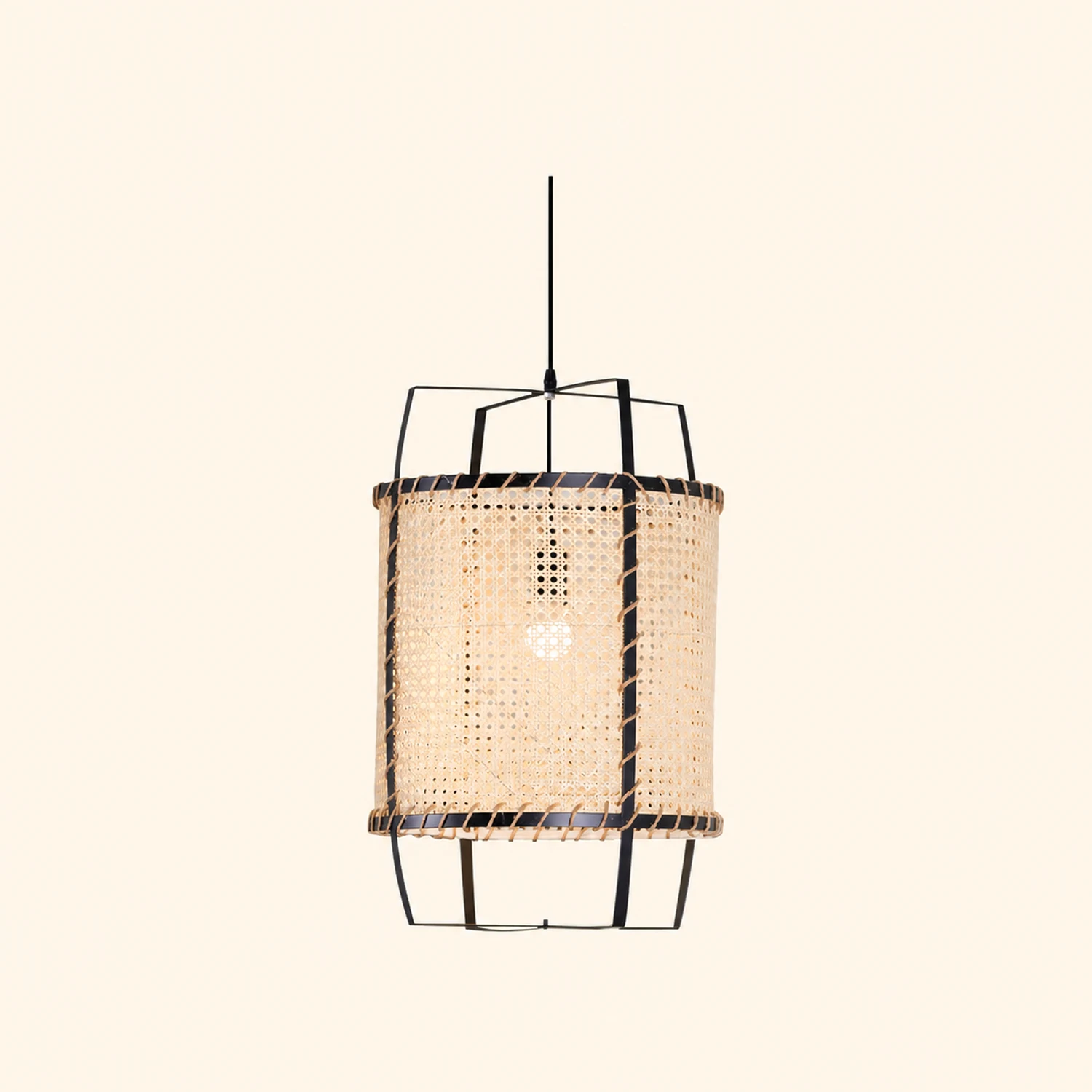 Rattan Cane Pendant Lamp - Lumpaz