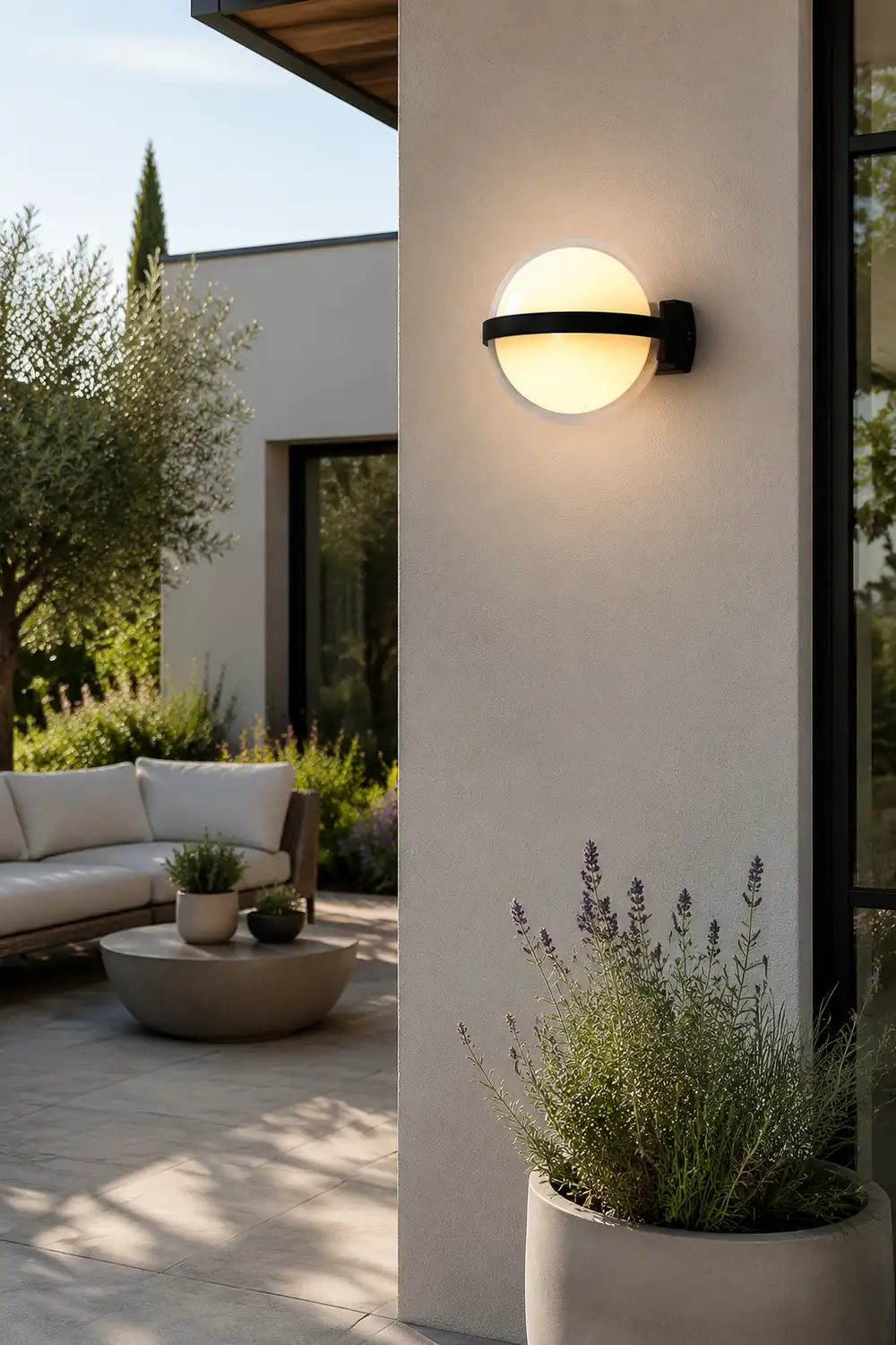 Creative Round Up and Down Light LED Waterproof Outdoor Wall Lamp - Lumpaz