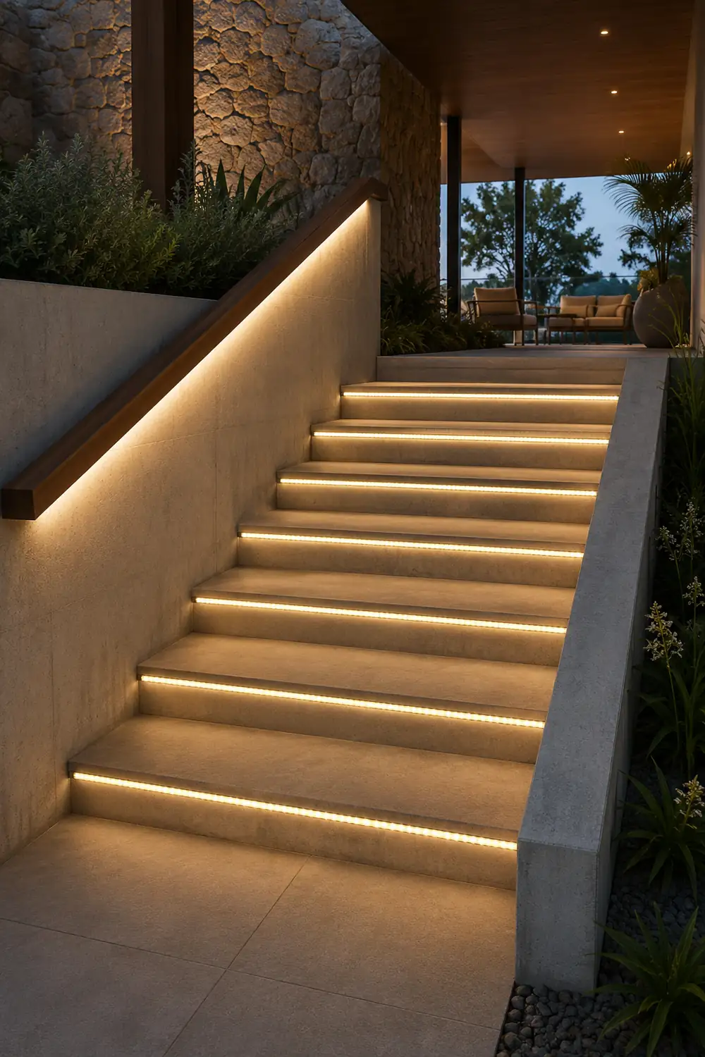 Landscape Decorative Lighting Waterproof LED Linear Light for Guardrail Stairs - Lumpaz