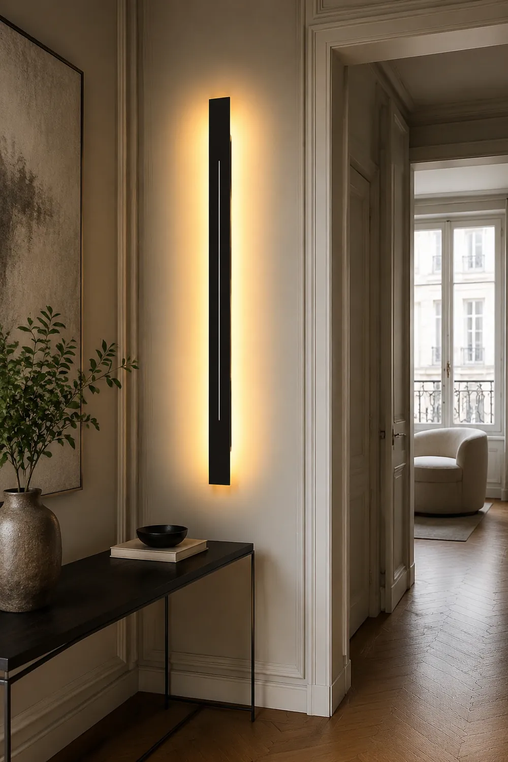 Long Strip Three Step Dimming LED Modern Wall Lights Sconces Lighting - Lumpaz