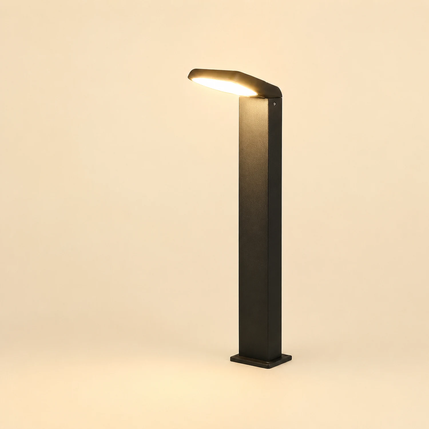 Spoon-shaped Waterproof 18W LED Black Modern Wall Lamp Pathway Lights - Lumpaz