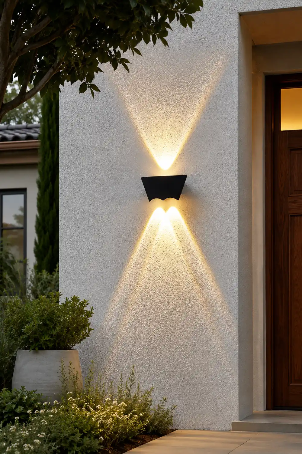 Creative Up and Down Lighting LED Waterproof Black Wall Washer Lights - Lumpaz