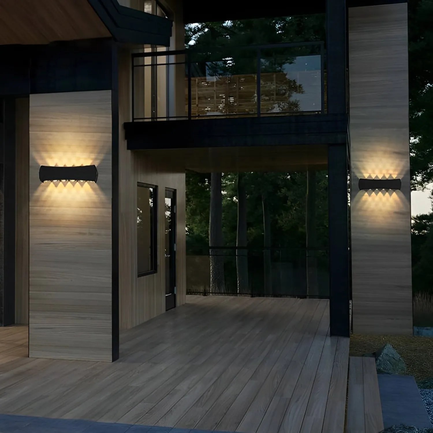 Up and Down Light LED Waterproof Creative Modern Wall Washer Lights - Lumpaz