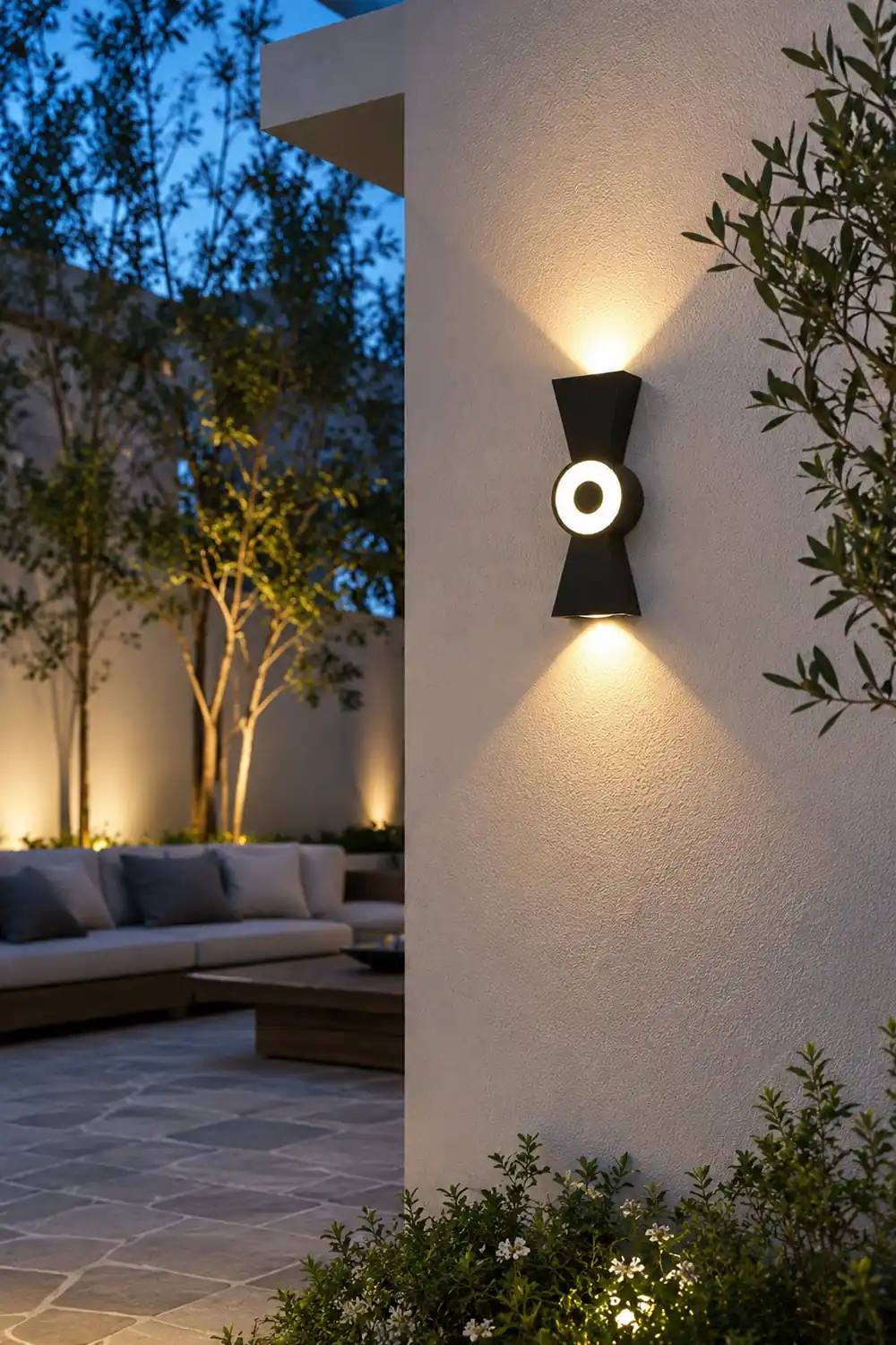 LED Up and Down Lights Waterproof Modern Wall Washer Light Wall Lamp - Lumpaz