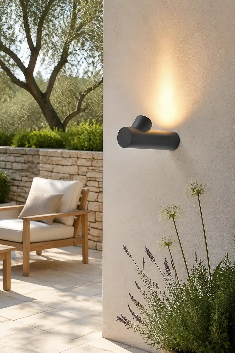 Slender Tube Creative LED Waterproof Modern Outdoor Wall Lights Wall Lamp - Lumpaz