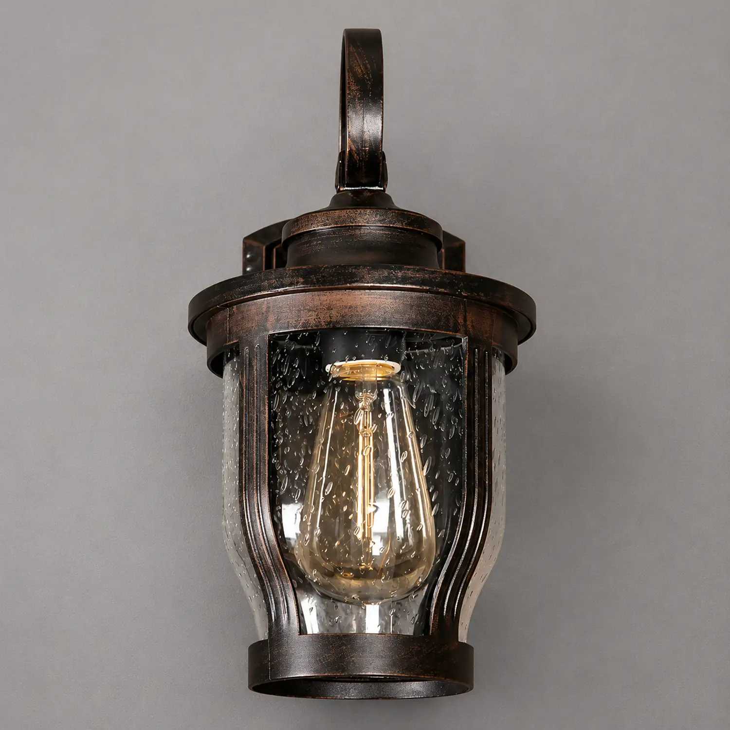 Retro Creative Waterproof Bubbles Glass Vintage Outdoor Wall Lights - Lumpaz