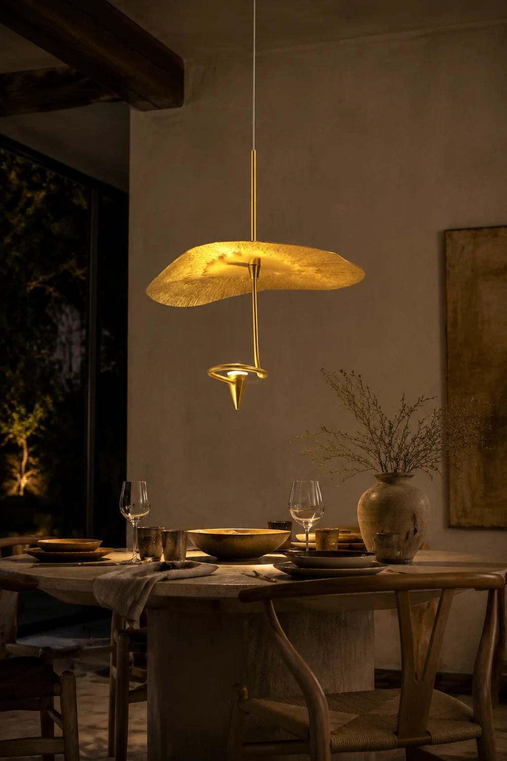 Lotus Leaf Chandelier - Lumpaz