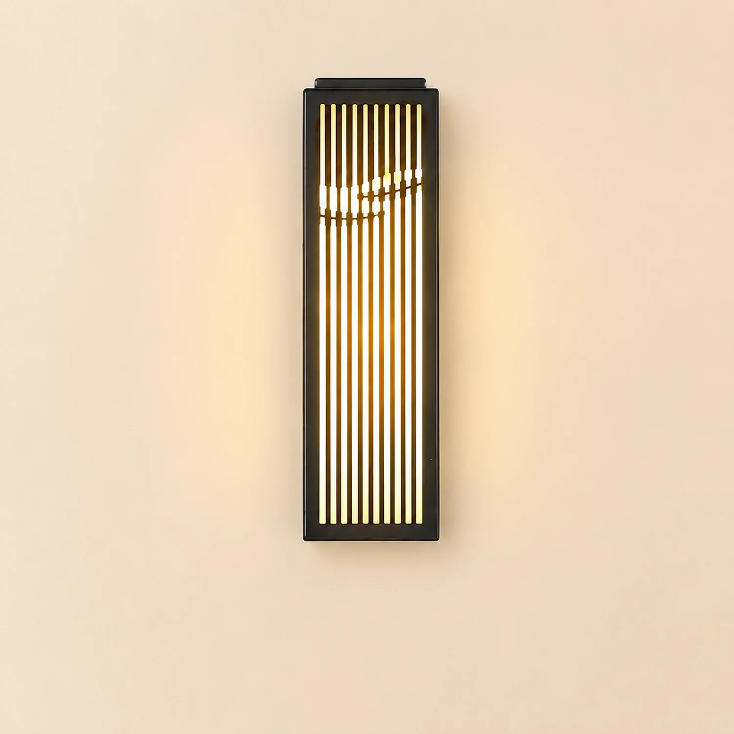 Waterproof Villa Courtyard Gate Unique Hollowed Design Wall Lamp for Outdoor - Lumpaz