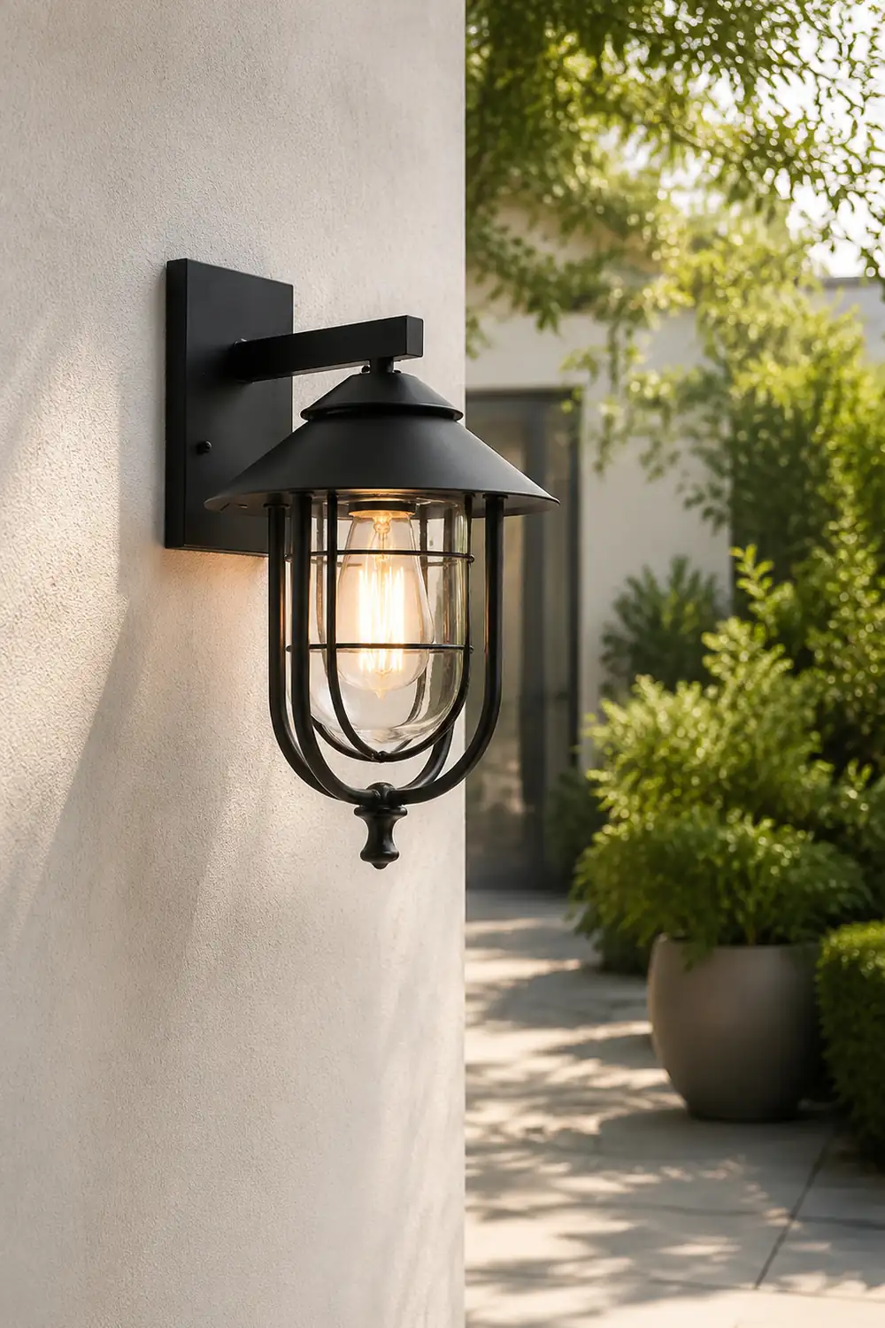 Vintage Industrial Style Outdoor Wall Lights Wall Lamp Wall Sconce Lighting - Lumpaz