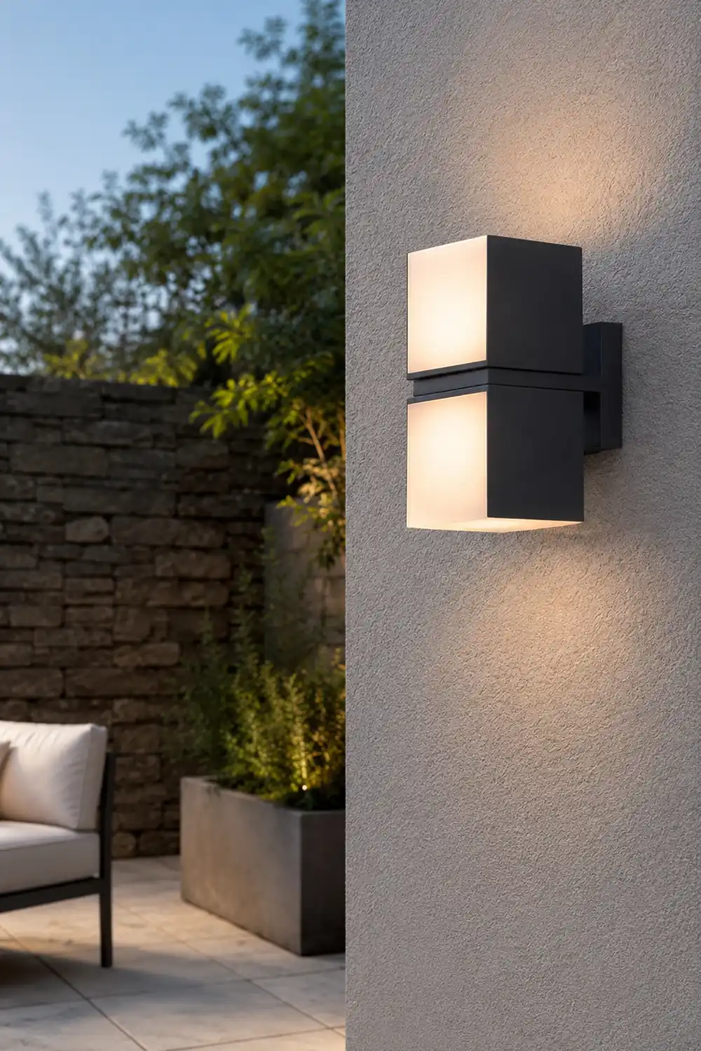 Creative Outdoor Waterproof LED Landscape Light Exterior Wall Sconces - Lumpaz