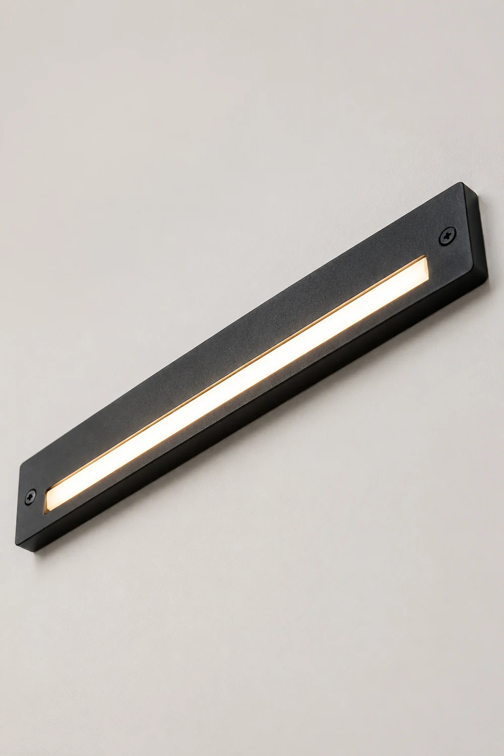 Long Strip Embedded Wall Light Corner Lights for Outdoor Garden Steps - Lumpaz