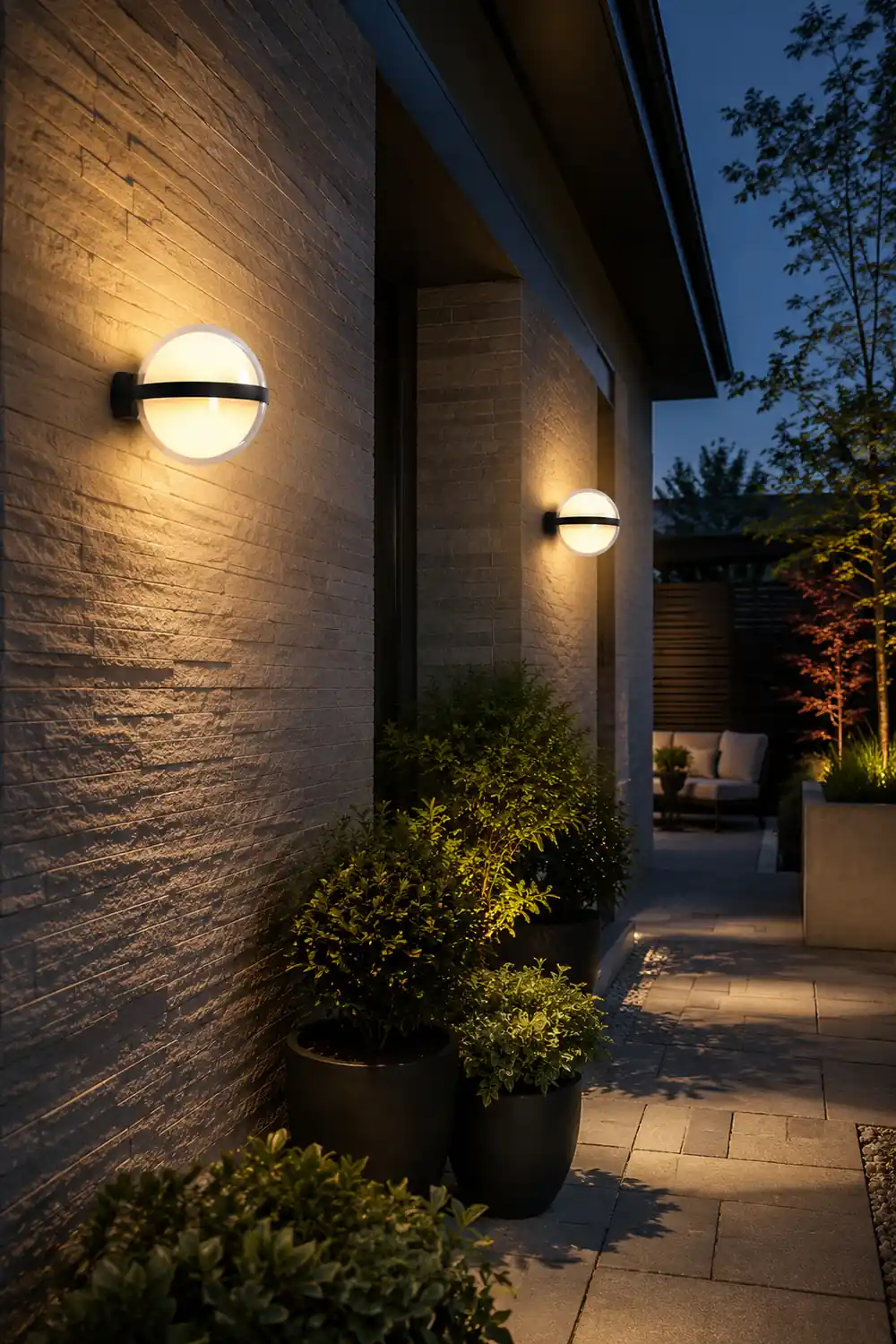 Creative Round Up and Down Light LED Waterproof Outdoor Wall Lamp - Lumpaz