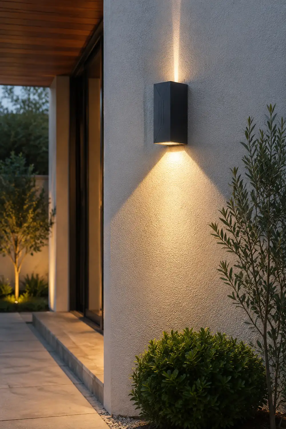 Waterproof Outdoor Up and Down Lights LED Wall Lamp for Villa Balcony Garden - Lumpaz