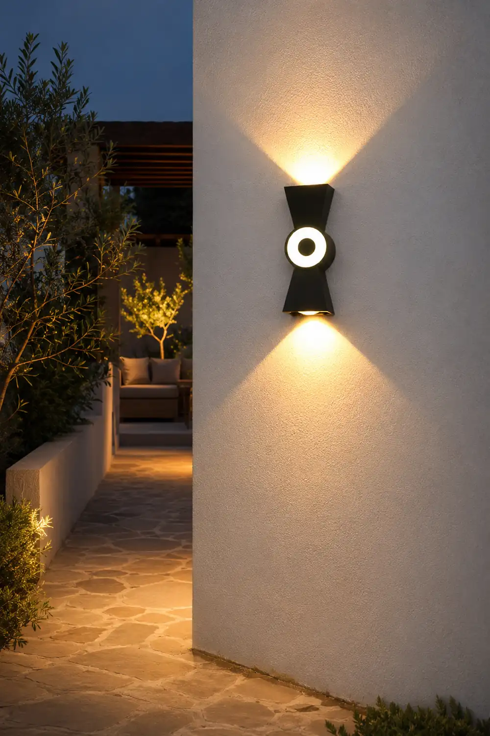 LED Up and Down Lights Waterproof Modern Wall Washer Light Wall Lamp - Lumpaz