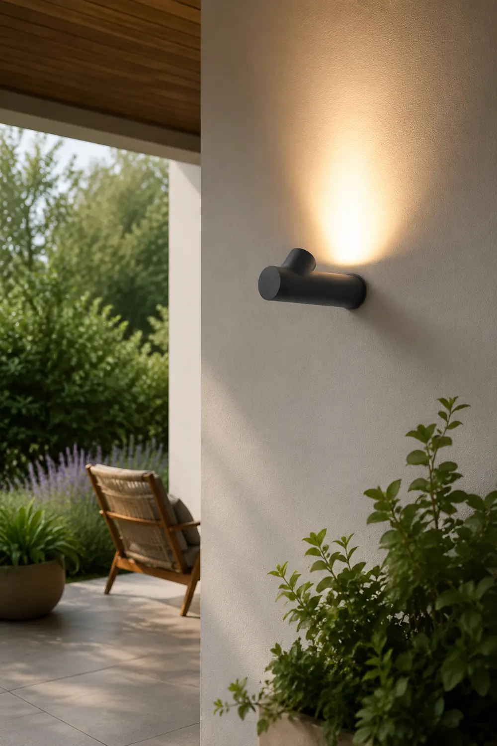 Slender Tube Creative LED Waterproof Modern Outdoor Wall Lights Wall Lamp - Lumpaz