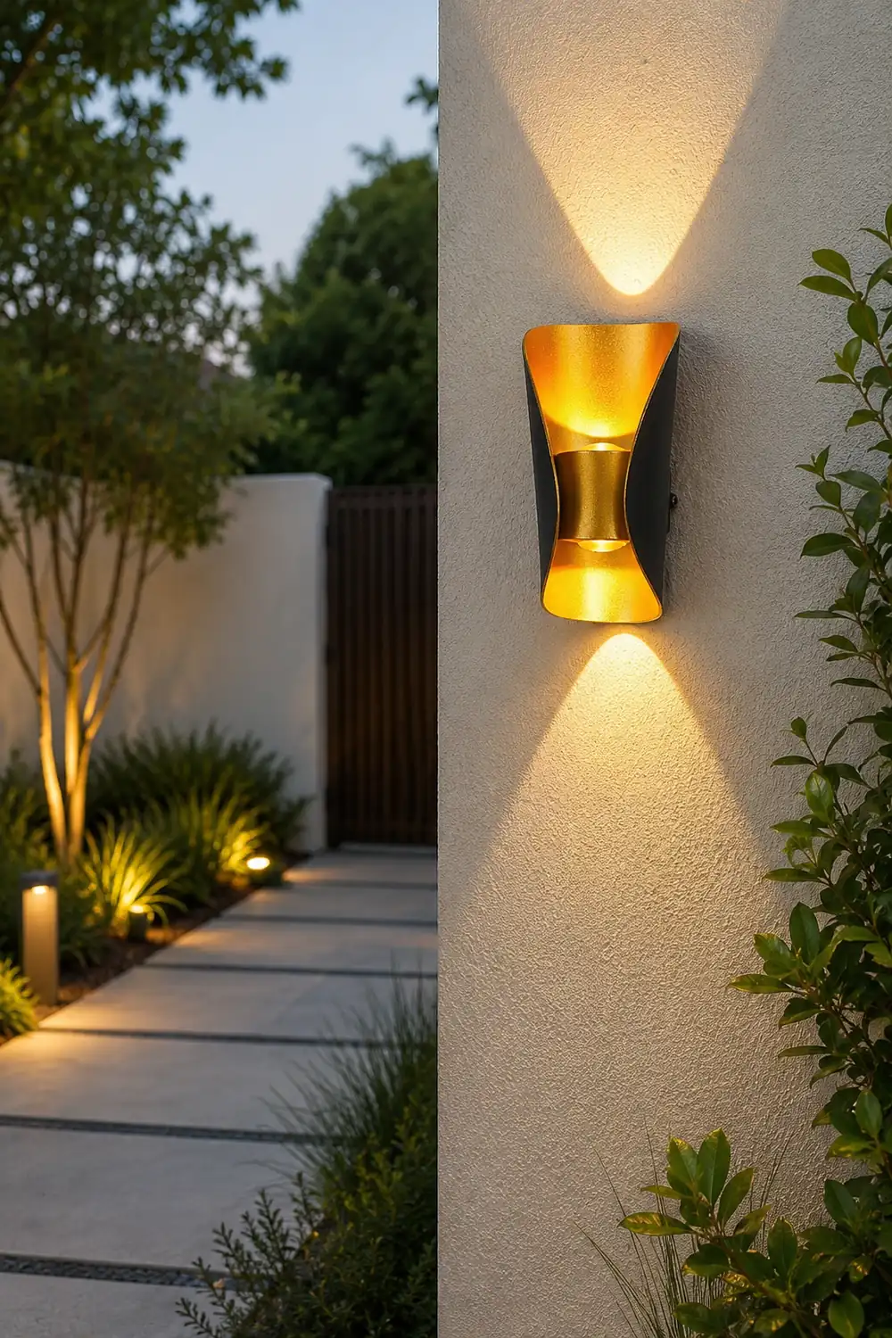 Unique Creative Up and Down Lights Outdoor Wall Lights Waterproof Wall Sconces Wall Lamp - Lumpaz