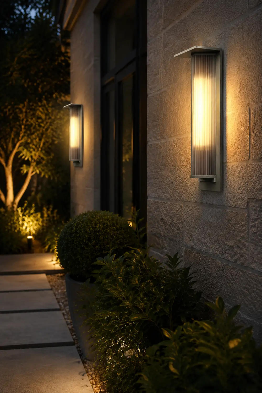 Waterproof LED Solar Vintage Outdoor Wall Light Fixture Wall Lamp - Lumpaz
