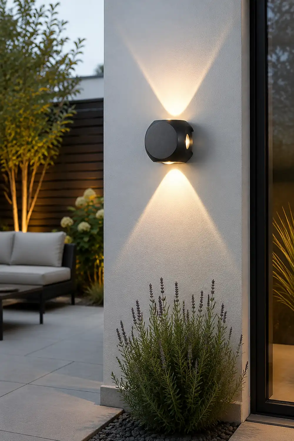 LED Up and Down Lights Wall Lamp Outdoor Wall Lights Wall Sconce Lighting - Lumpaz
