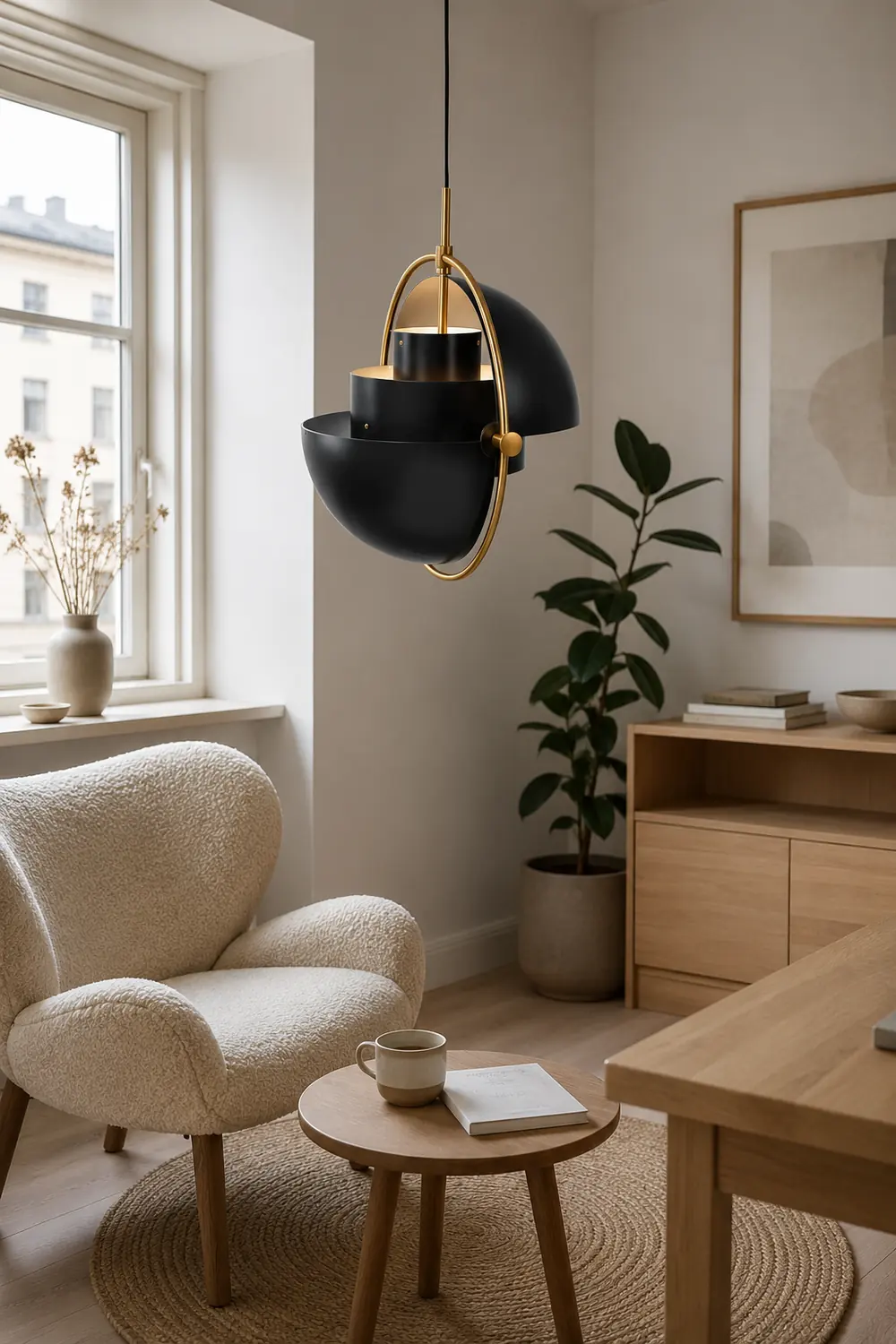 Deformed Ball Pendant Light - Lumpaz