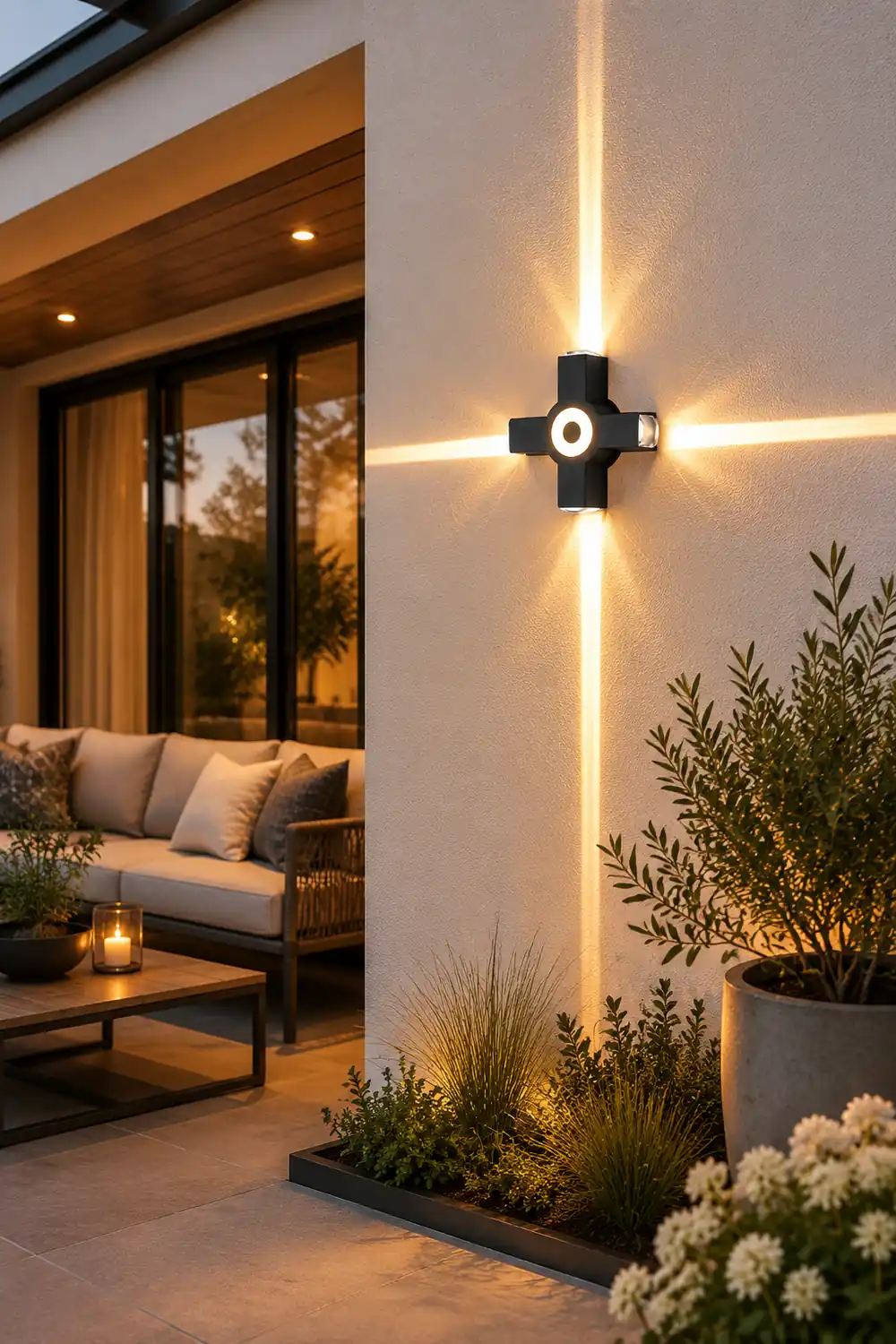 Up and Down Light Creative LED Waterproof Outdoor Wall Washer Lights - Lumpaz