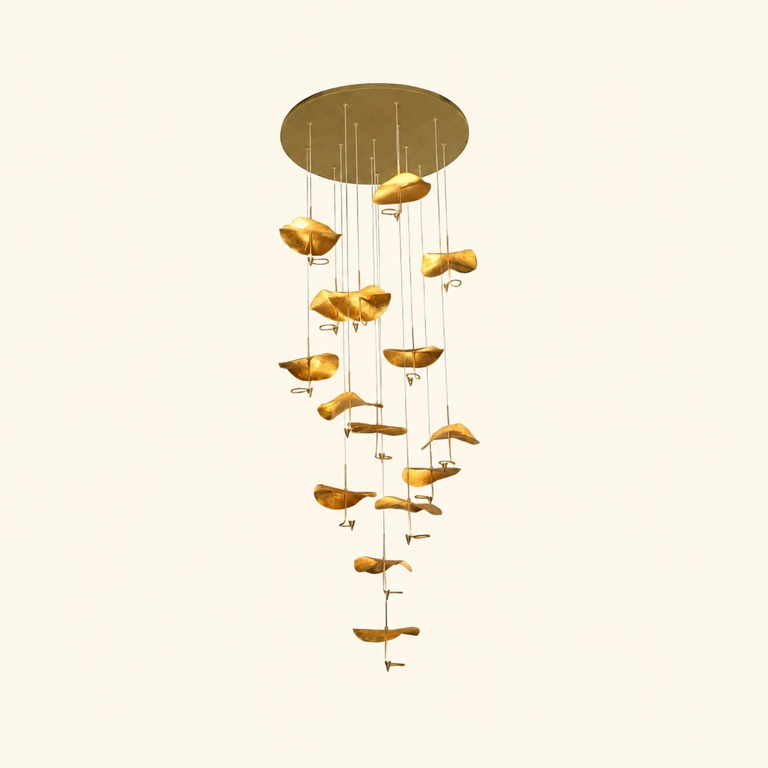 Lotus Leaf Chandelier - Lumpaz