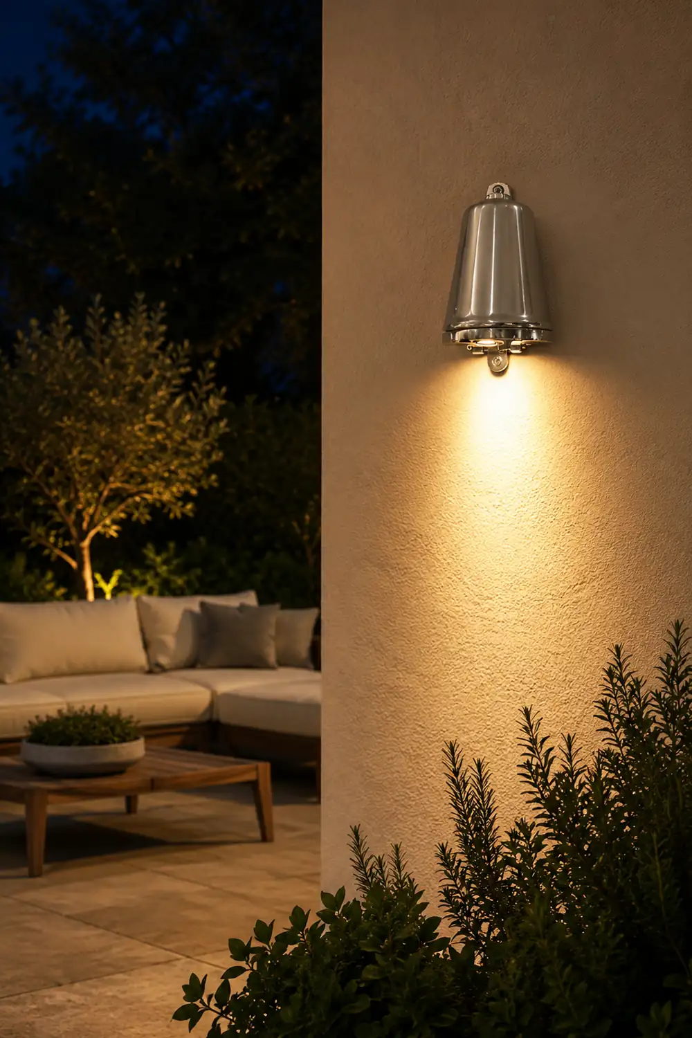 Vintage Bell-shaped Wall Lamp Outdoor Wall Lights Fixture LED Wall Sconce Lighting - Lumpaz
