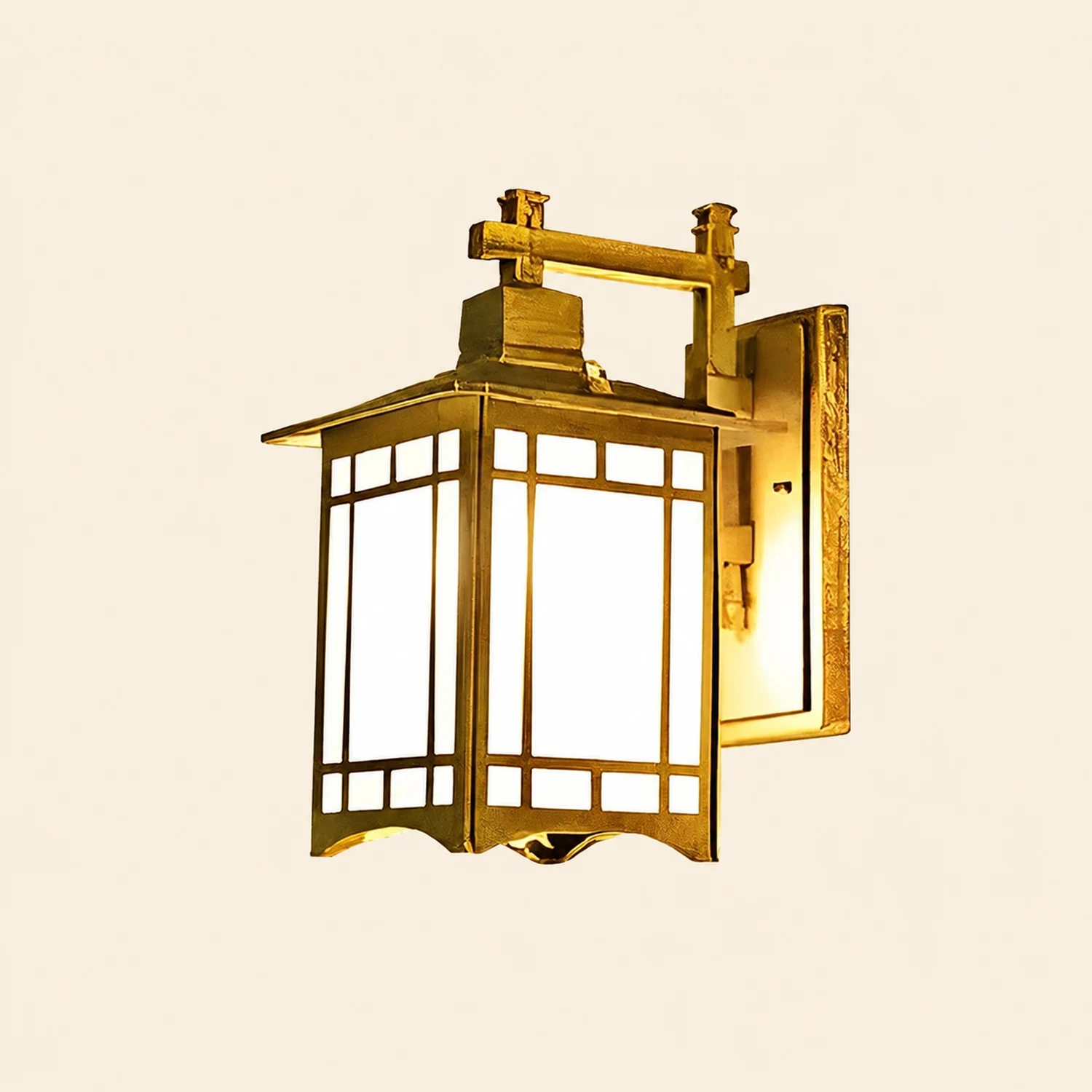 Retro Waterproof LED Vintage Solar Wall Lamp with Remote Wall Sconce Lighting - Lumpaz