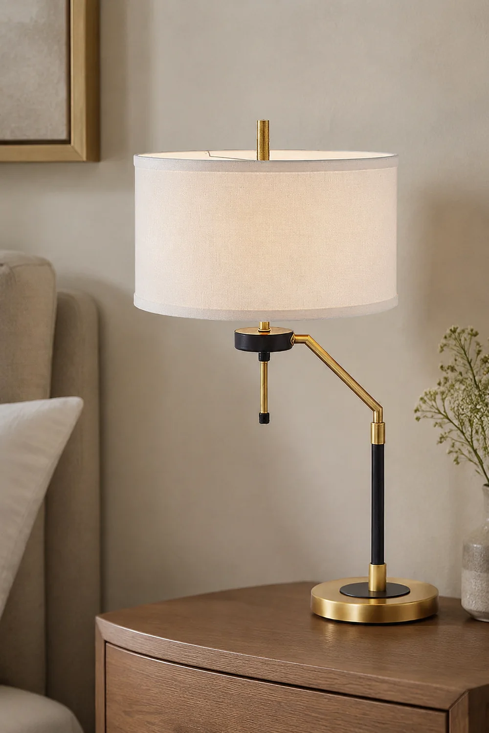 Drum Cloth Table Lamp - Lumpaz