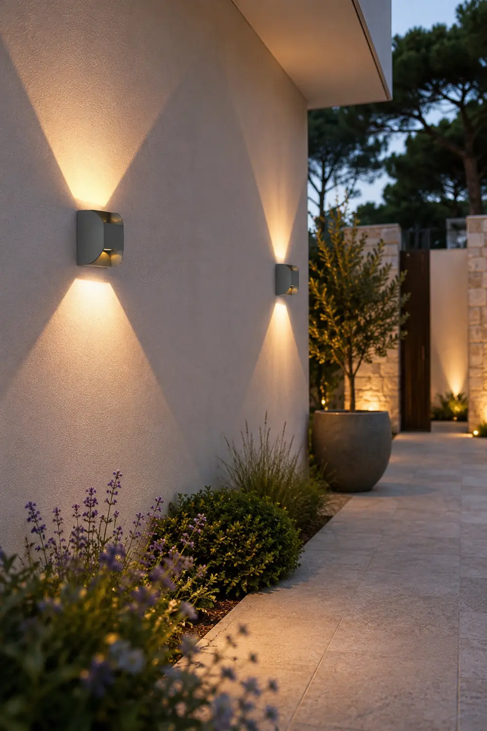 Outdoor Waterproof LED Wall Light for Villa Foyer Garden Corridor Balcony - Lumpaz